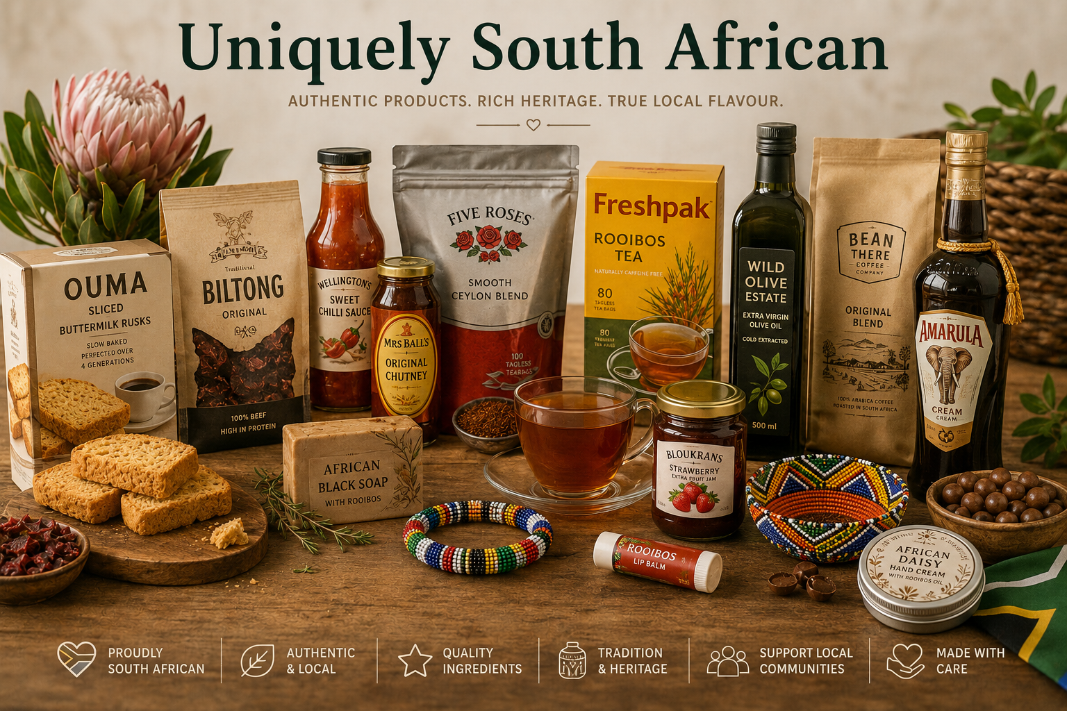 Uniquely South African products